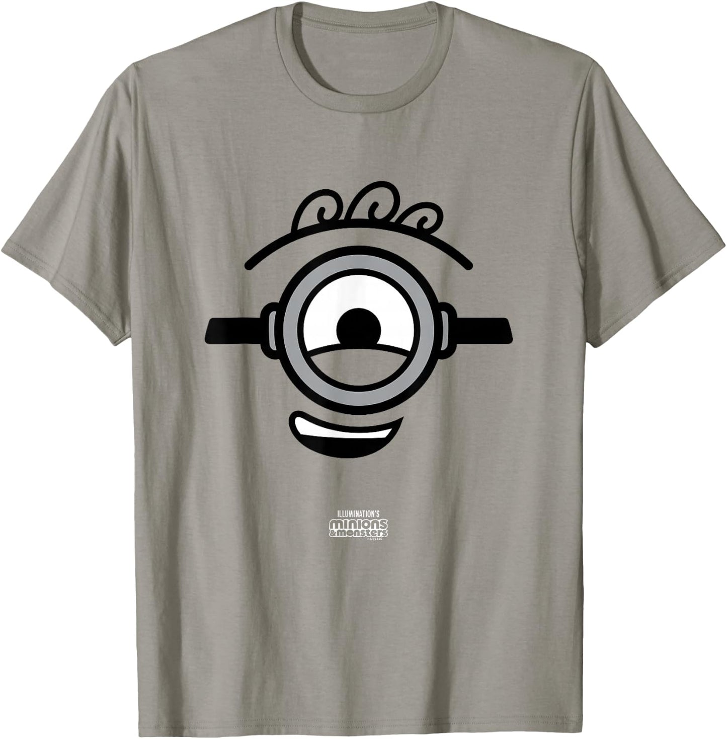 Minions James Big Face Costume Graphic T-Shirt - T-Shirt | Sand