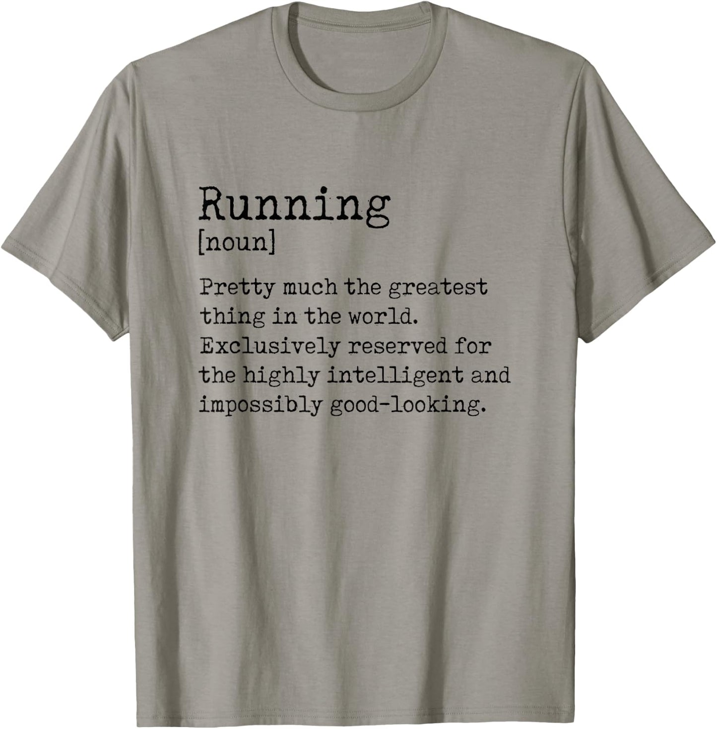 Definition Runner Graphic Running Jogger Sports Athlete T-Shirt - T-Shirt | Sand