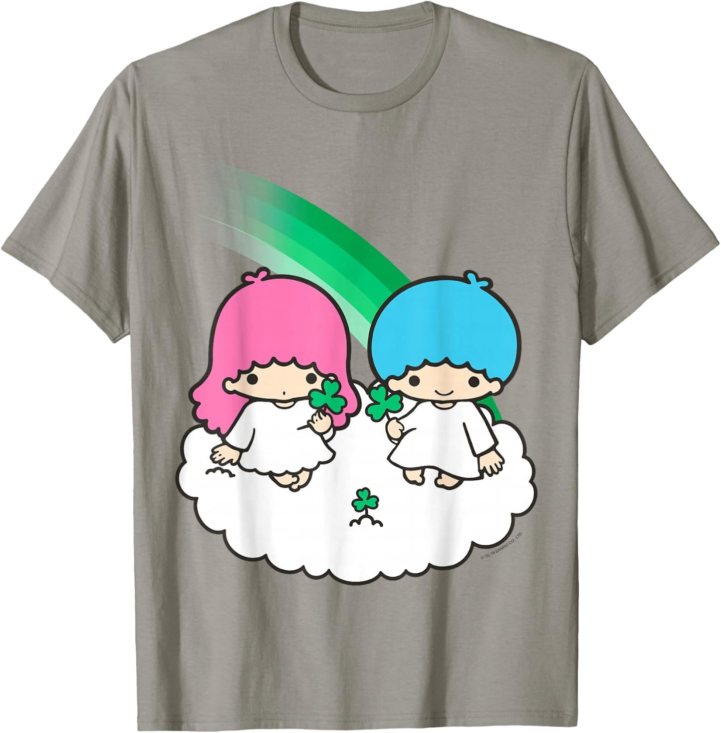 Little Twin Stars St. Patrick's Day Shirt T-Shirt - T-Shirt | Sand