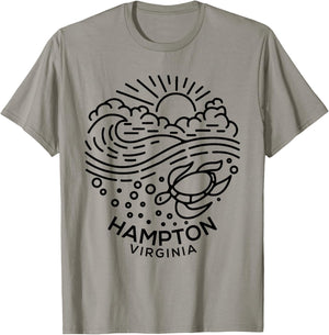 Hampton VA T-Shirt - T-Shirt | Sand