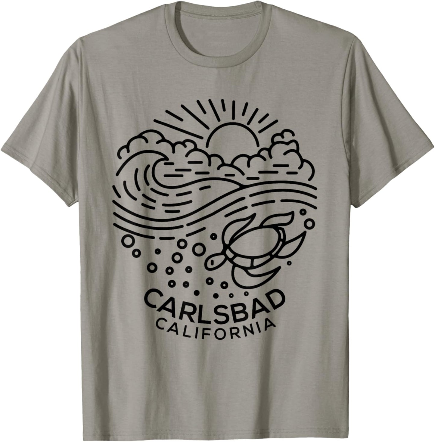 Carlsbad CA T-Shirt - T-Shirt | Sand
