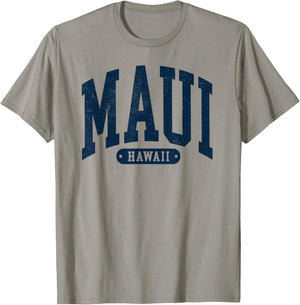 Maui Hawaii Beach Vacation Preppy Retro Throwback Men T-Shirt - T-Shirt | Sand