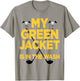 Jacket Green in the Wash Master Golf Golfer Player T-Shirt - T-Shirt | Sand