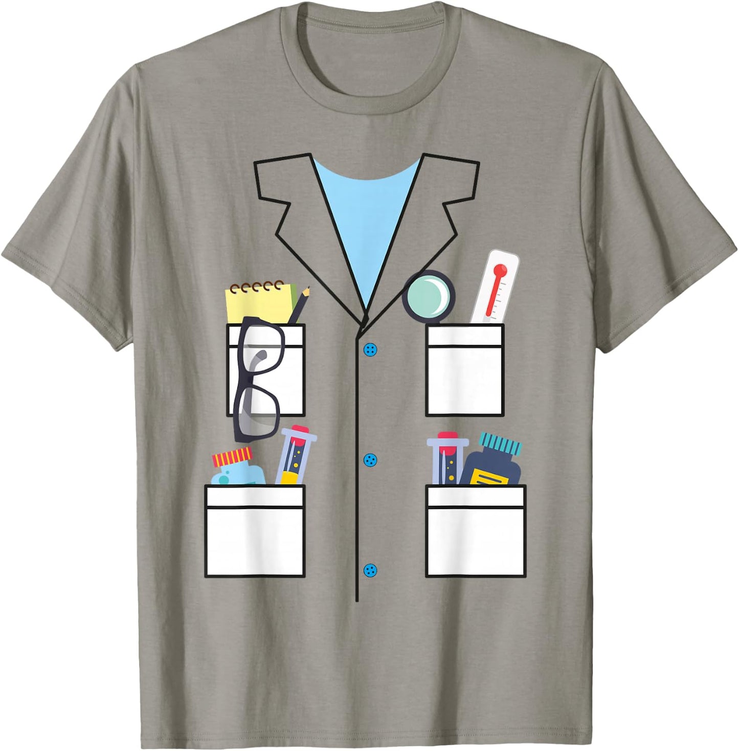 Scientist Halloween Costume Cute Chemist Science T-Shirt - T-Shirt | Sand