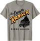 Funny Lawn Mower Cowboy Lawn Ranger Yard Work Lawn Tractor T-Shirt - T-Shirt | Sand