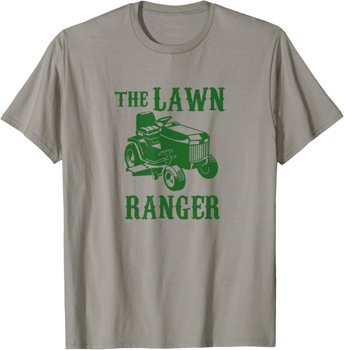 The Lawn Ranger Lawnmower T-Shirt - T-Shirt | Sand