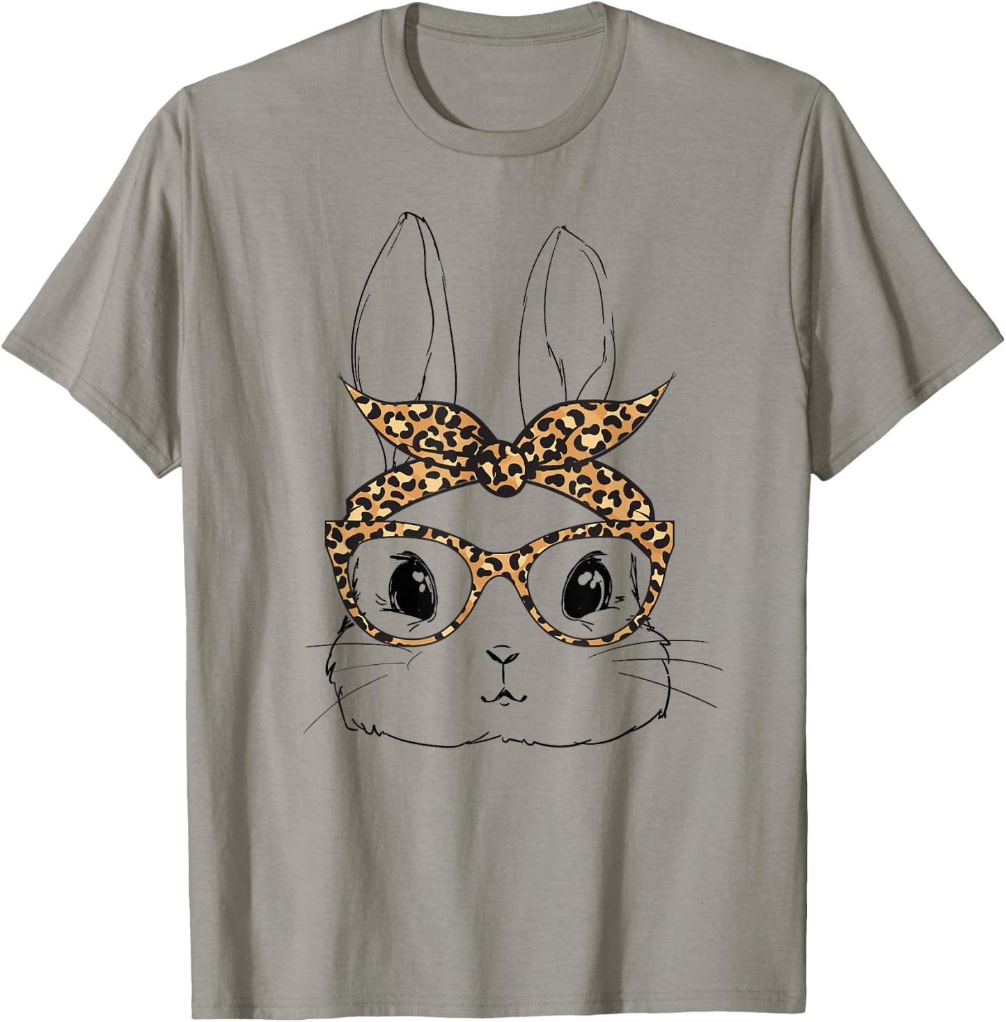 Easter Shirts For Kids Easter T Shirts Women Bunny Sunglass T-Shirt - T-Shirt | Sand