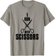 Funny I Run With Scissors Humor Barbers gift T-Shirt - T-Shirt | Sand