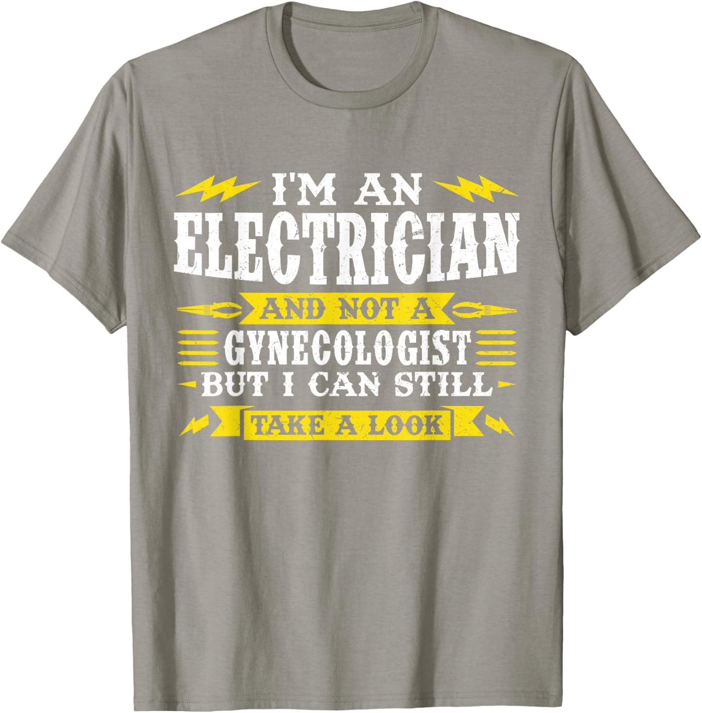 I'm an electrician and not a gynecologist Job T-Shirt - T-Shirt | Sand