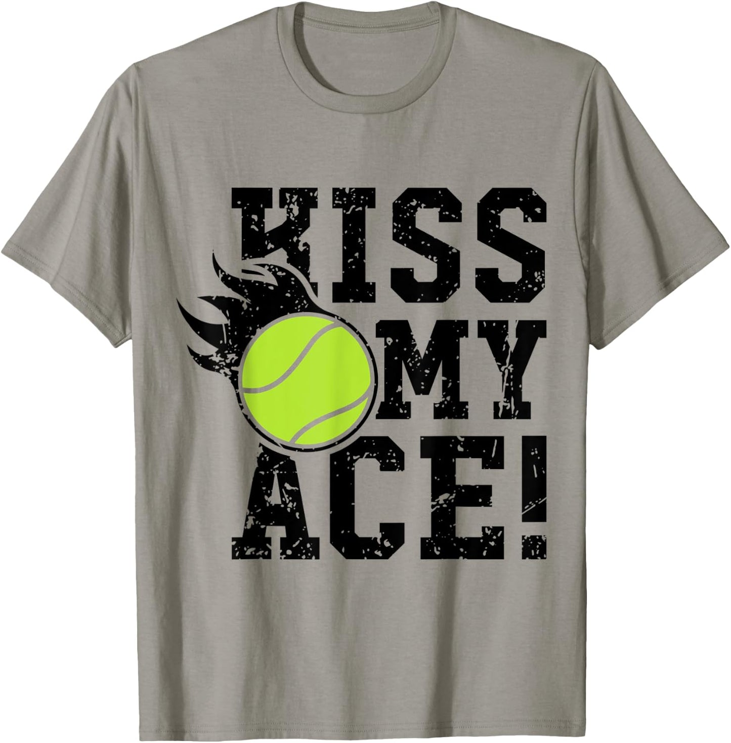 Kiss my Ace Tennis T-Shirt - T-Shirt | Sand
