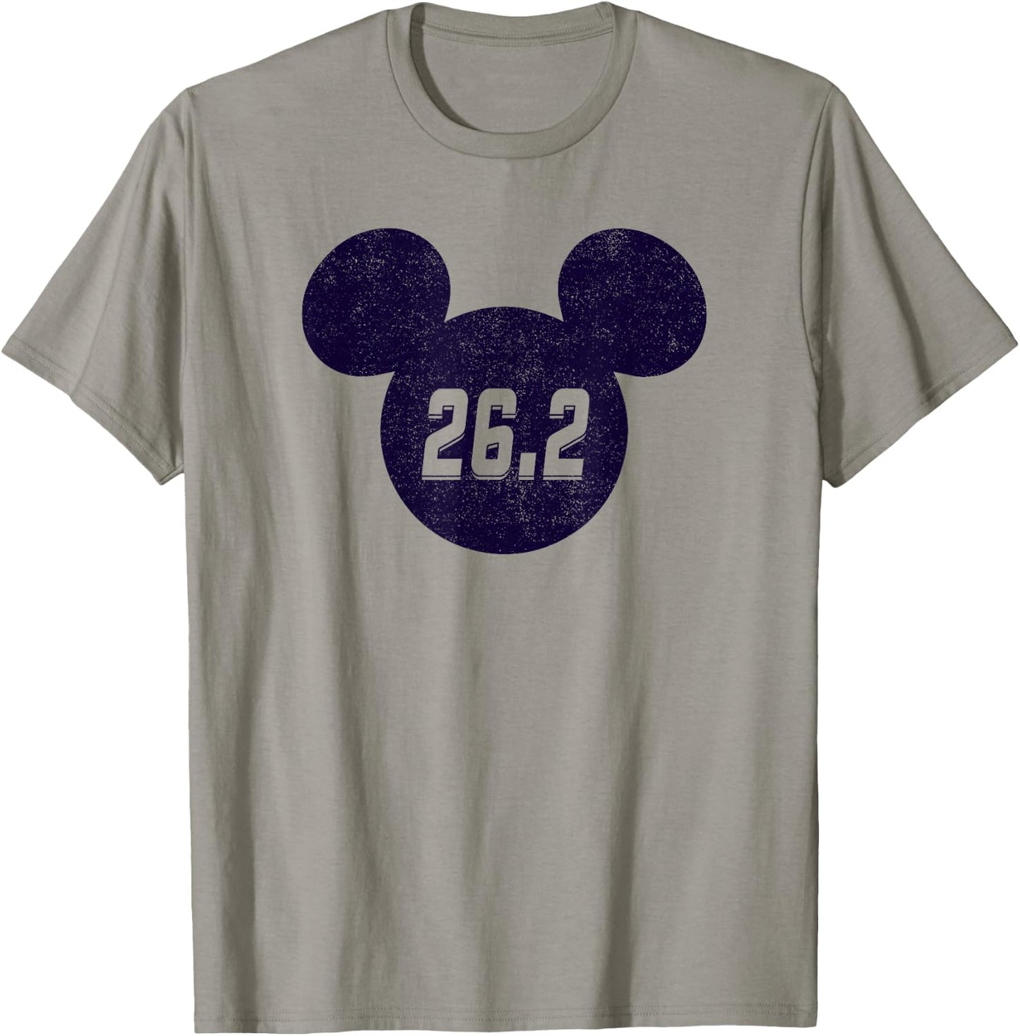 Disney Mickey Mouse Marathon 26.2 Fitness Runner T-Shirt - T-Shirt | Sand
