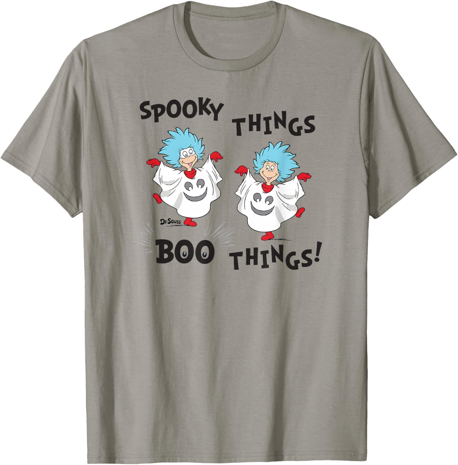 Dr. Seuss Halloween Spooky Boo Things T-Shirt - T-Shirt | Sand
