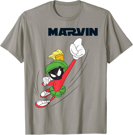 Marvin Flying Martian T-Shirt - T-Shirt | Sand