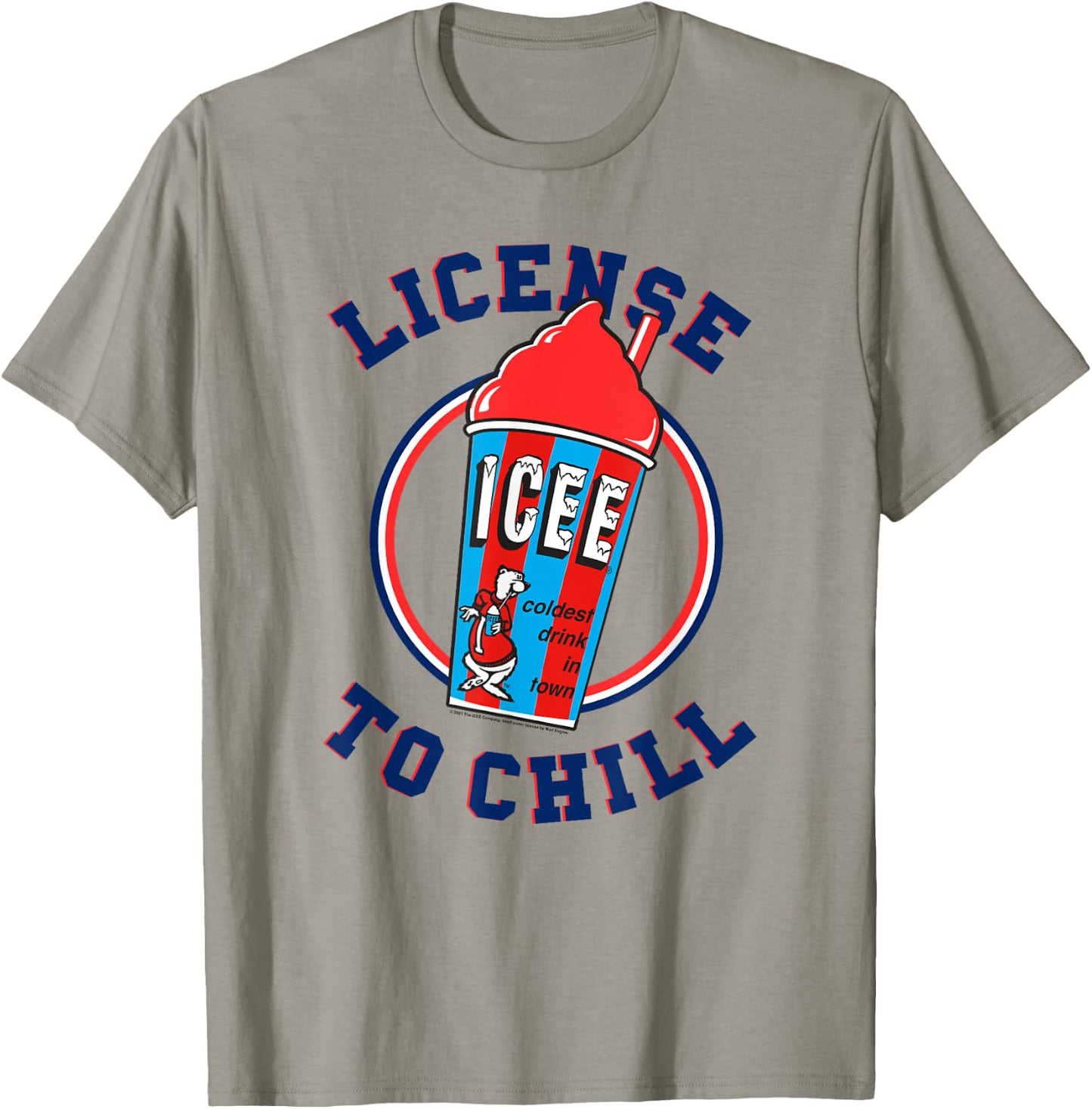 ICEE Classic License To Chill T-Shirt - T-Shirt | Sand