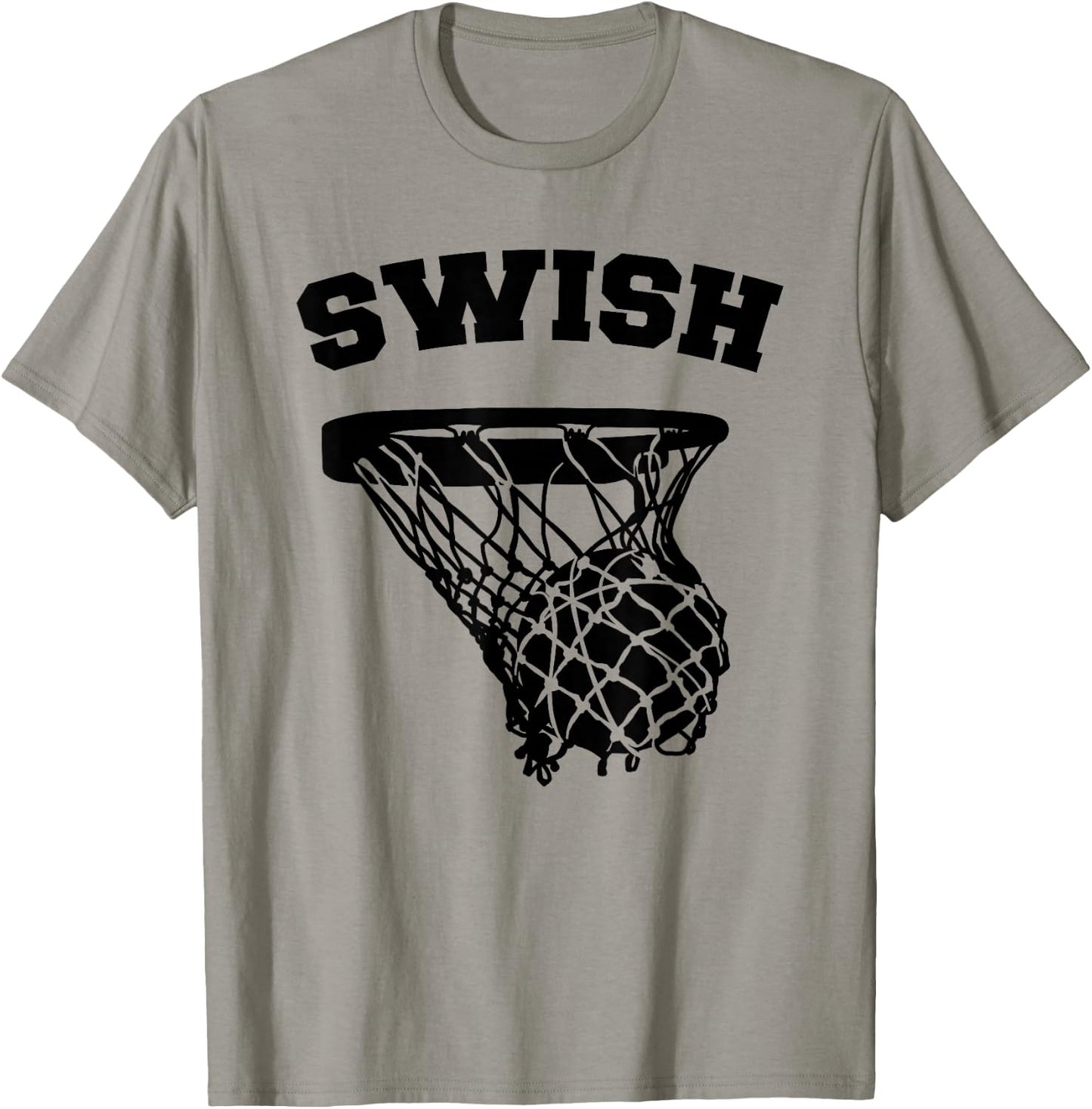 Basketball Swish T-Shirt - T-Shirt | Sand