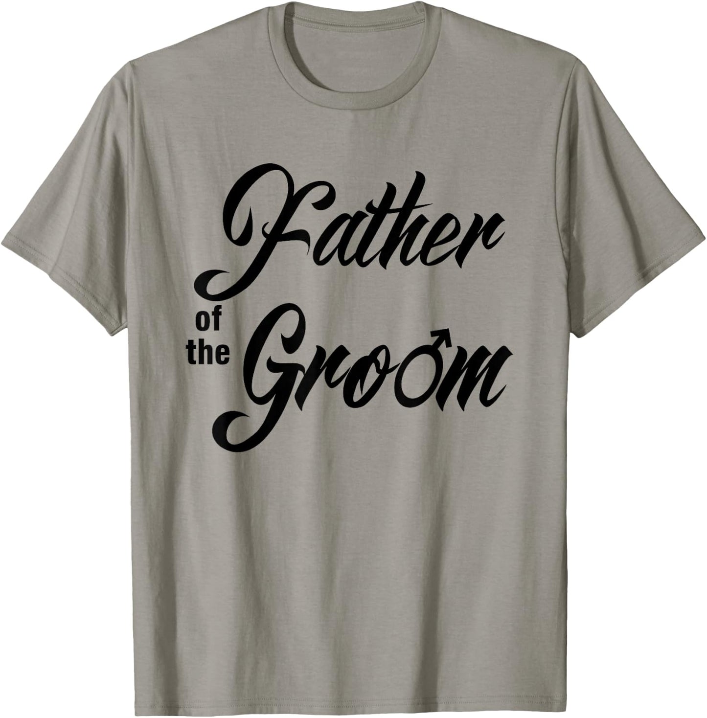 Father Of Groom Wedding Party Matching Bridal Party White T-Shirt - T-Shirt | Sand