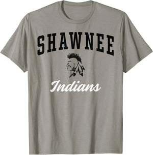 Shawnee High School Indians C3 T-Shirt - T-Shirt | Sand
