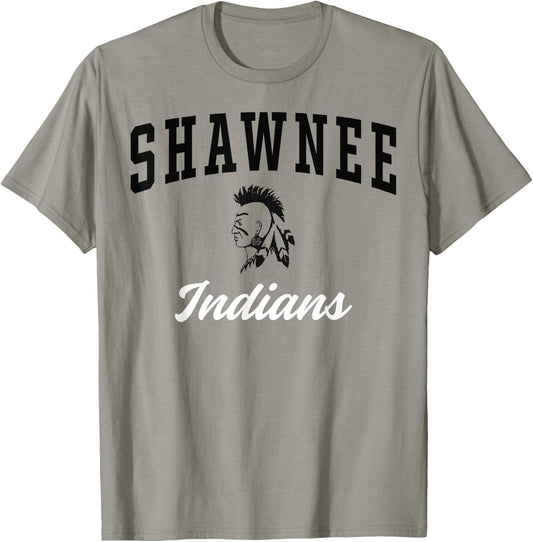 Shawnee High School Indians C3 T-Shirt - T-Shirt | Sand