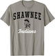 Shawnee High School Indians C3 T-Shirt - T-Shirt | Sand