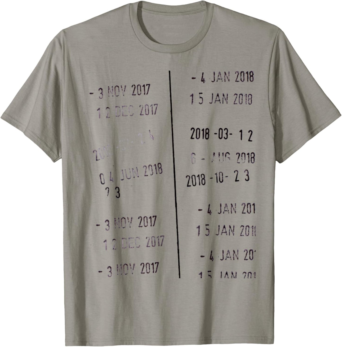 Funny Novelty Library Stamp Due Date Librarians Men Women T-Shirt - T-Shirt | Sand