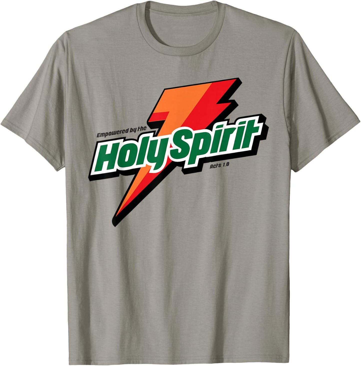 Empowered By The Holy Spirit Christian T-Shirt - T-Shirt | Sand