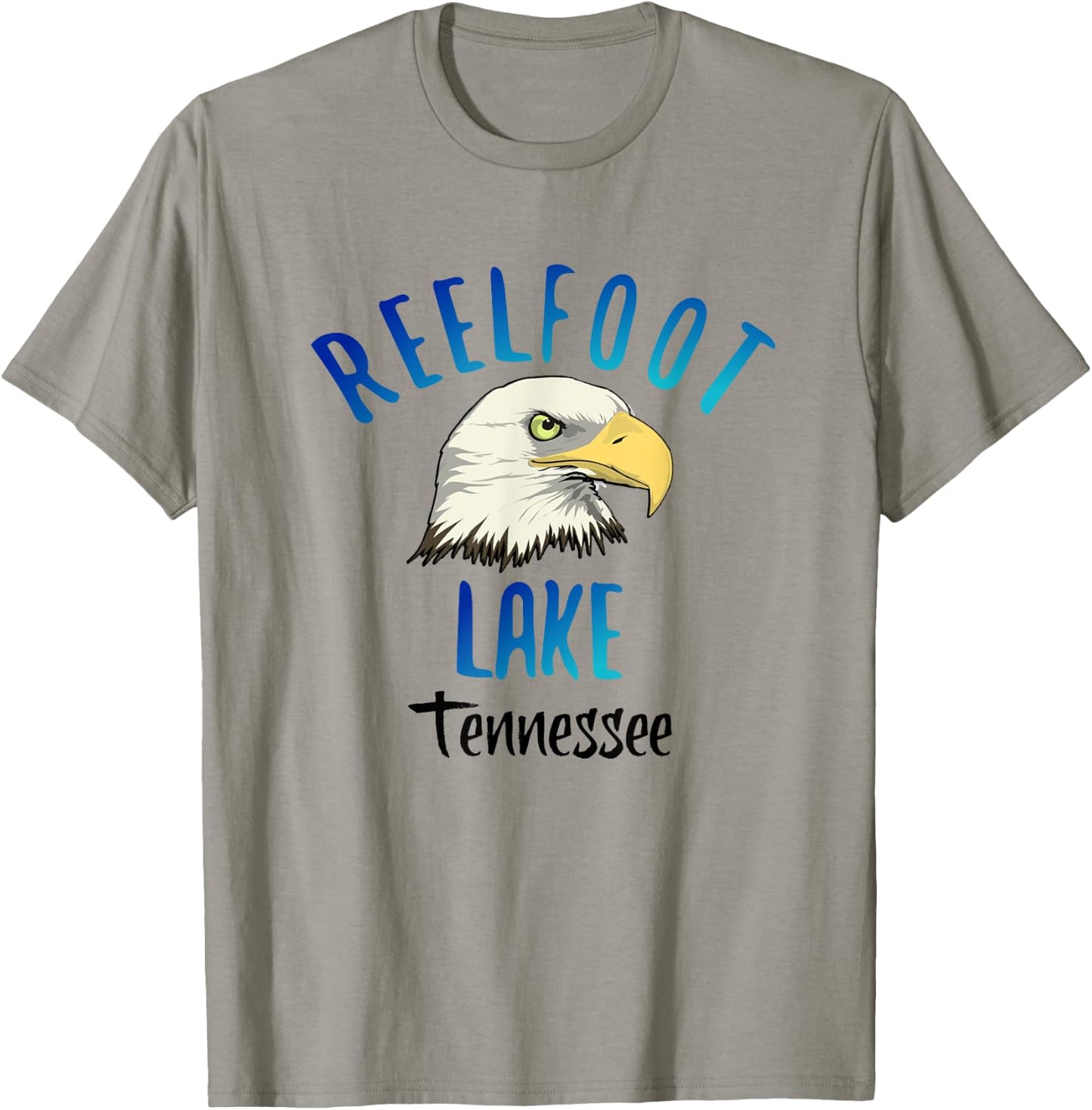 Reelfoot Lake State Park Tennessee Bald Eagle T-Shirt - T-Shirt | Sand