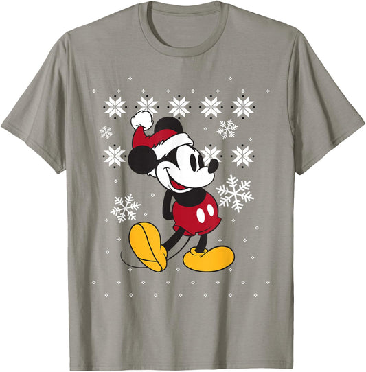Disney - Mickey Mouse Winter Spirit T-Shirt - T-Shirt | Sand
