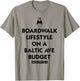 Monopoly Boardwalk Lifestyle, Baltic Ave Budget T-Shirt - T-Shirt | Sand