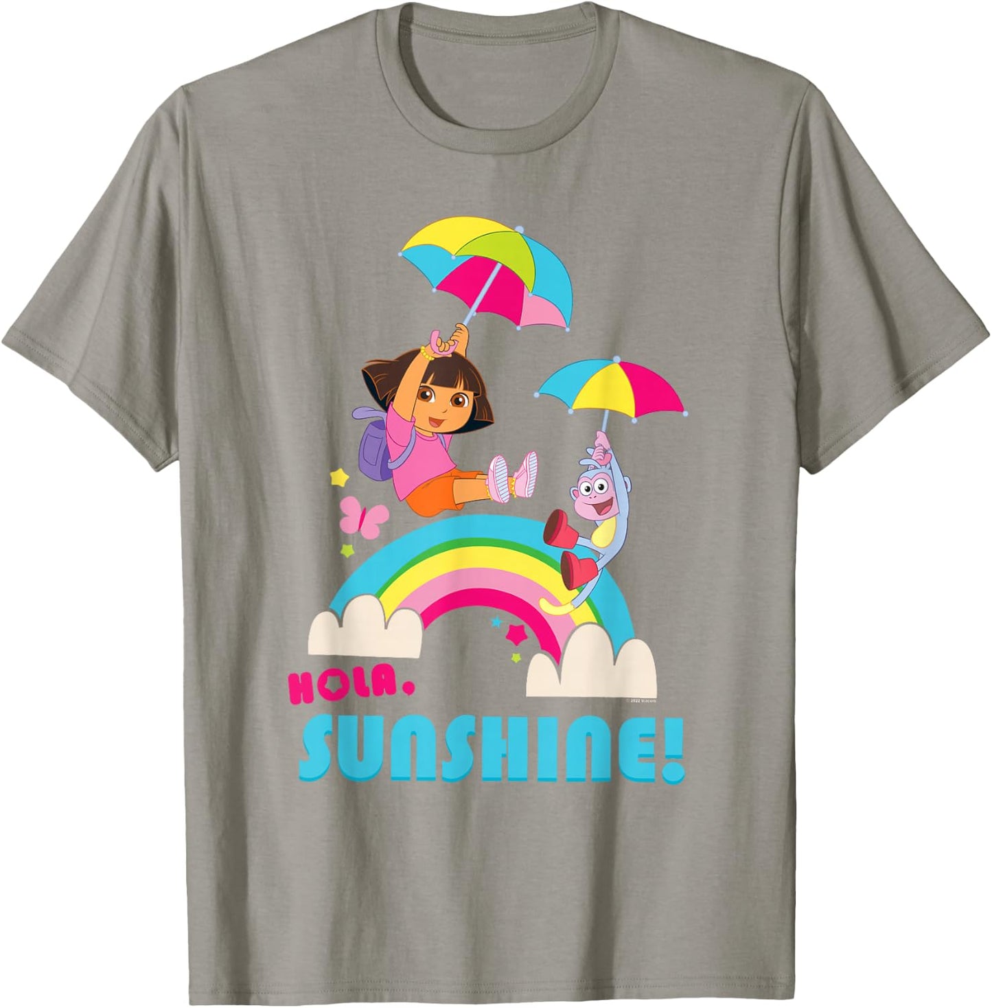 Dora The Explorer Hola Sunshine! T-Shirt - T-Shirt | Sand