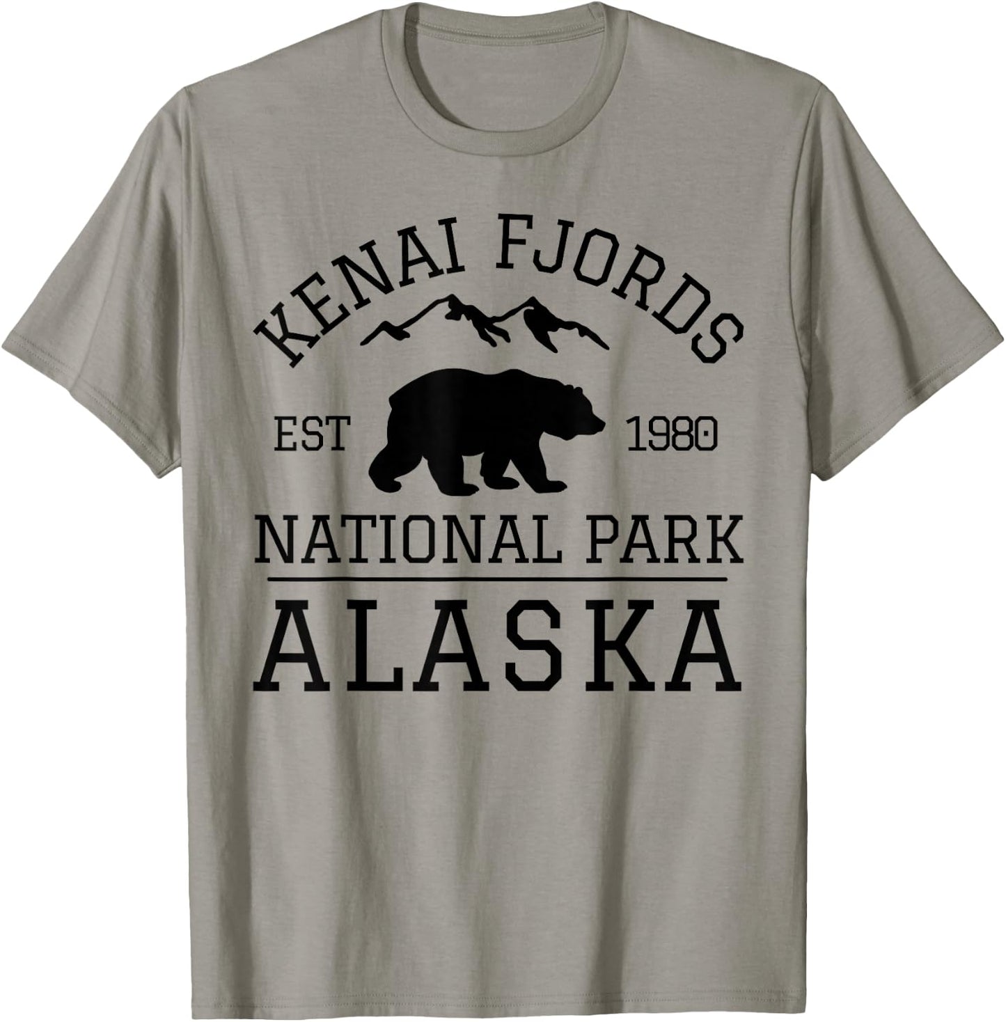 Kenai Fjords National Park T-Shirt - T-Shirt | Sand