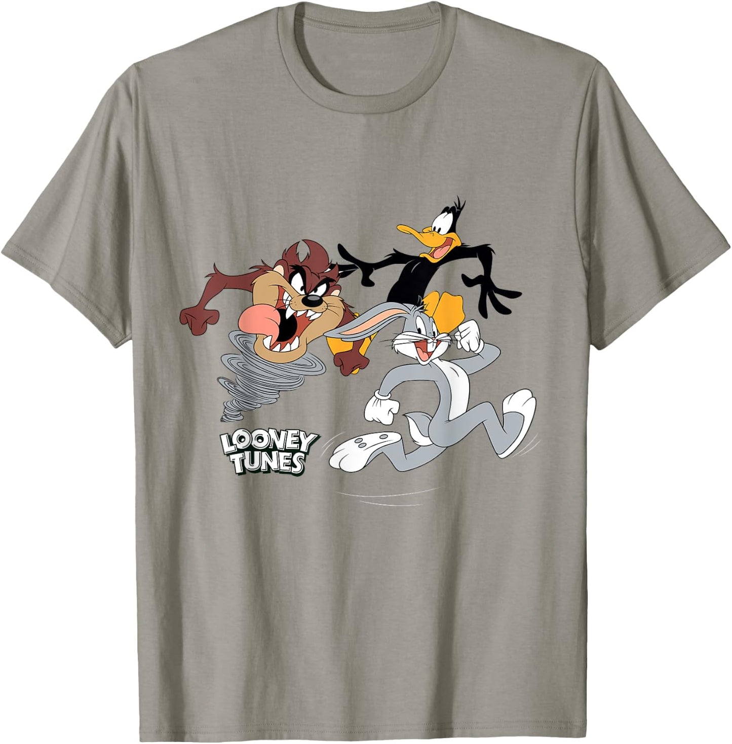 Trio Bugs Daffy Taz T-Shirt - T-Shirt | Sand
