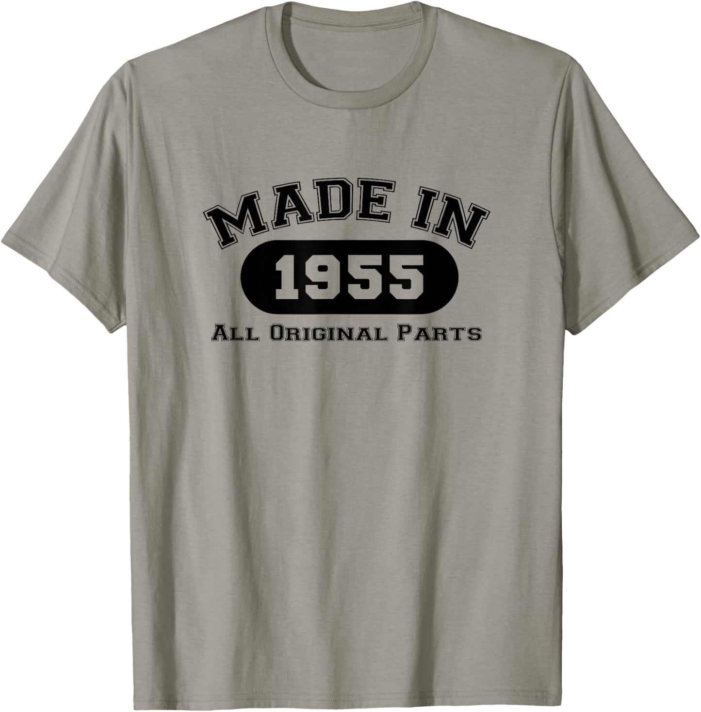 Year of manufacture 1955 original parts birthday gift 67 years T-Shirt - T-Shirt | Sand