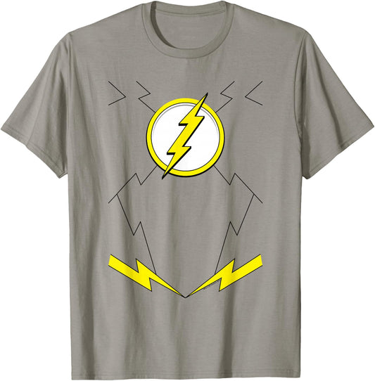 The Flash New Uniform Halloween Costume T-Shirt - T-Shirt | Sand