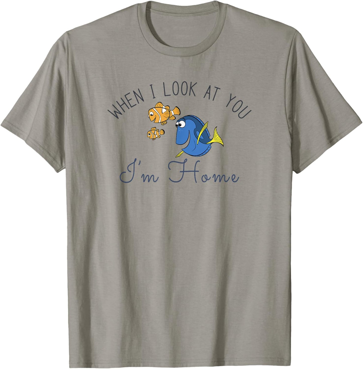 Disney Pixar Finding Nemo Group Shot Home With You T-Shirt - T-Shirt | Sand