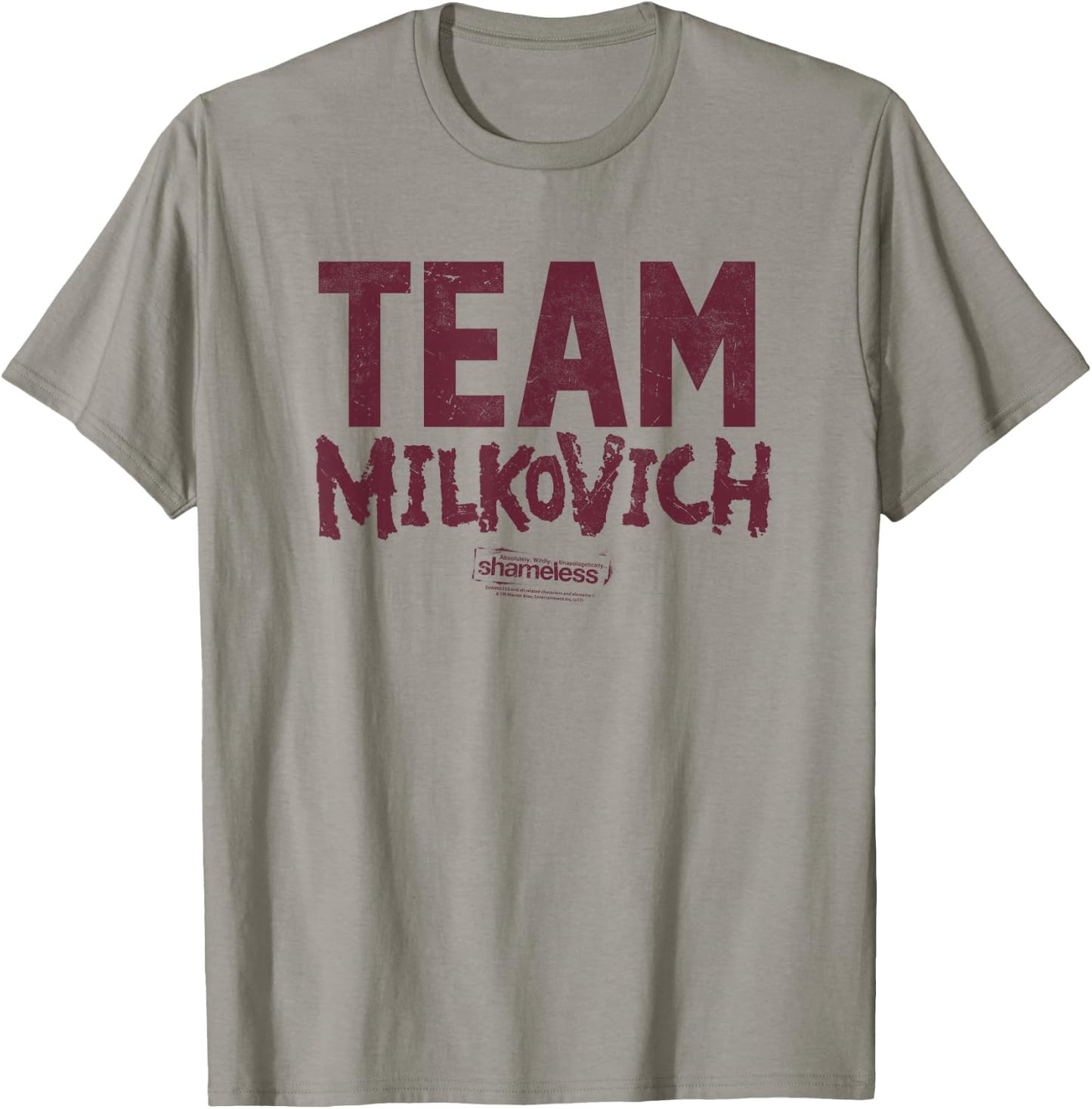 Shameless Team Milkovich T-Shirt - T-Shirt | Sand