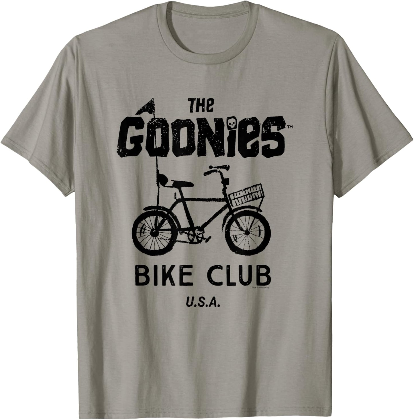 The Goonies Bike Club Black Logo Movie T-Shirt - T-Shirt | Sand