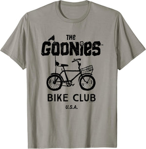 The Goonies Bike Club Black Logo Movie T-Shirt - T-Shirt | Sand
