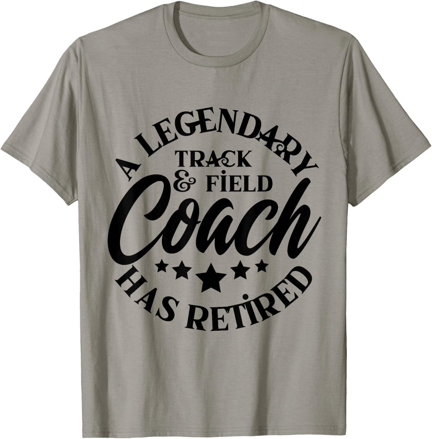 Retired Track & Field Coach Class 2022 2023 Retirement Men T-Shirt - T-Shirt | Sand