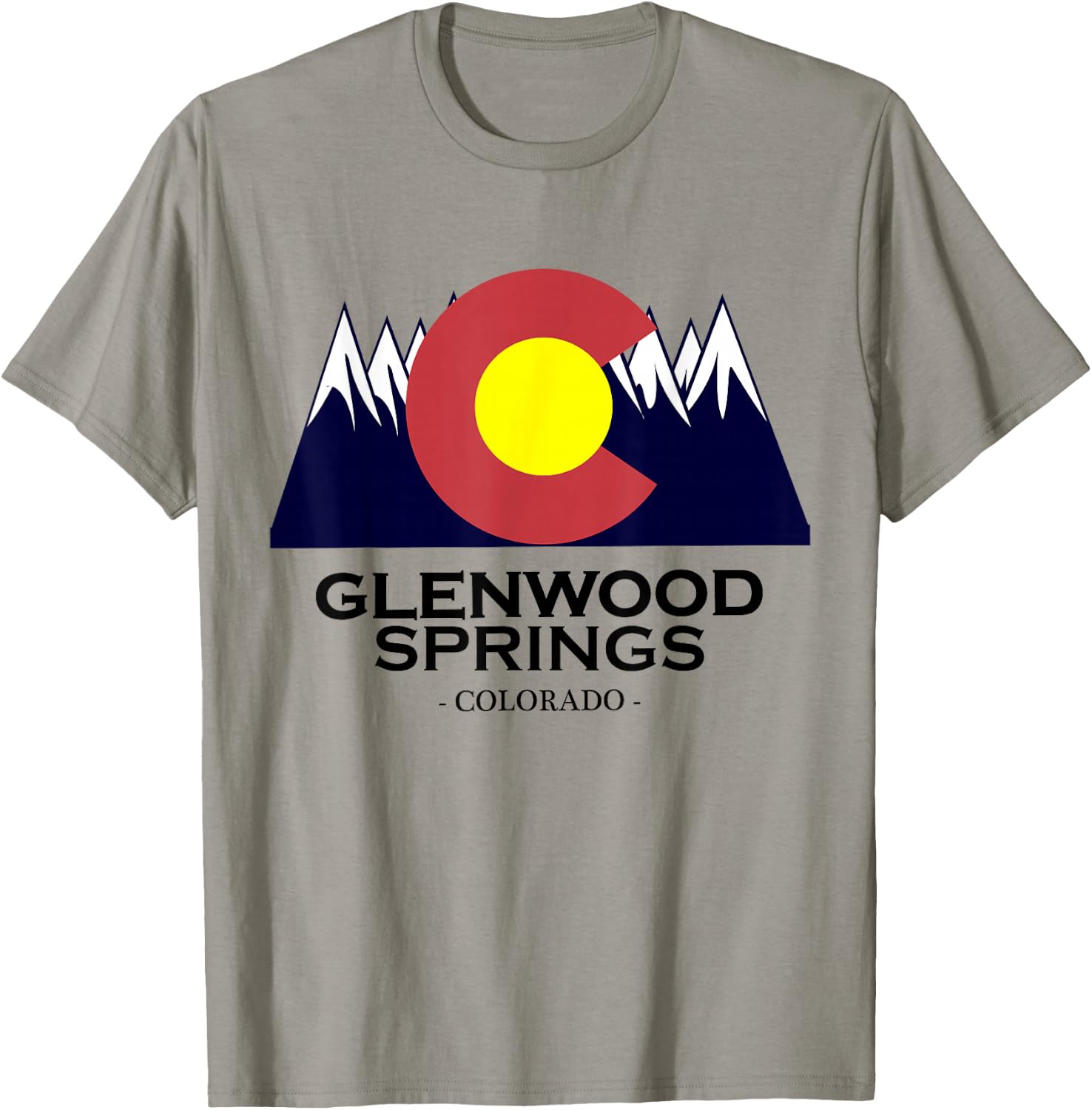 Glenwood Springs Colorado - | Mountain - Gift T-Shirt - T-Shirt | Sand