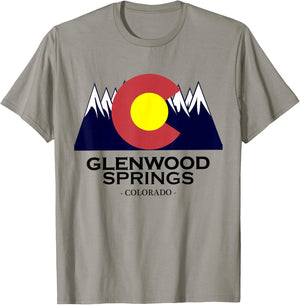 Glenwood Springs Colorado - | Mountain - Gift T-Shirt - T-Shirt | Sand