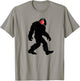 Bigfoot Wrestling Sport Sasquatch Wrestler T-Shirt - T-Shirt | Sand