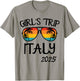 Girls Trip Italy 2025 Summer Vacation Matching T-Shirt - T-Shirt | Sand