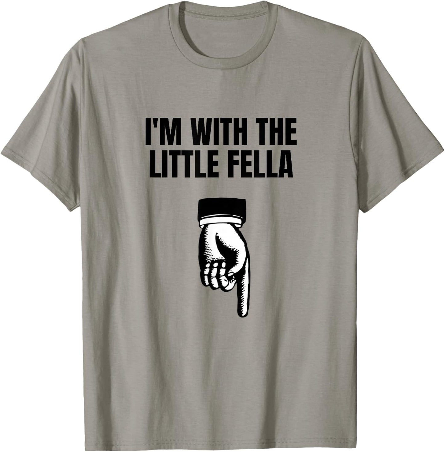 I'm with The Little Fella Embarrassing Vacation Swap T-Shirt - T-Shirt | Sand