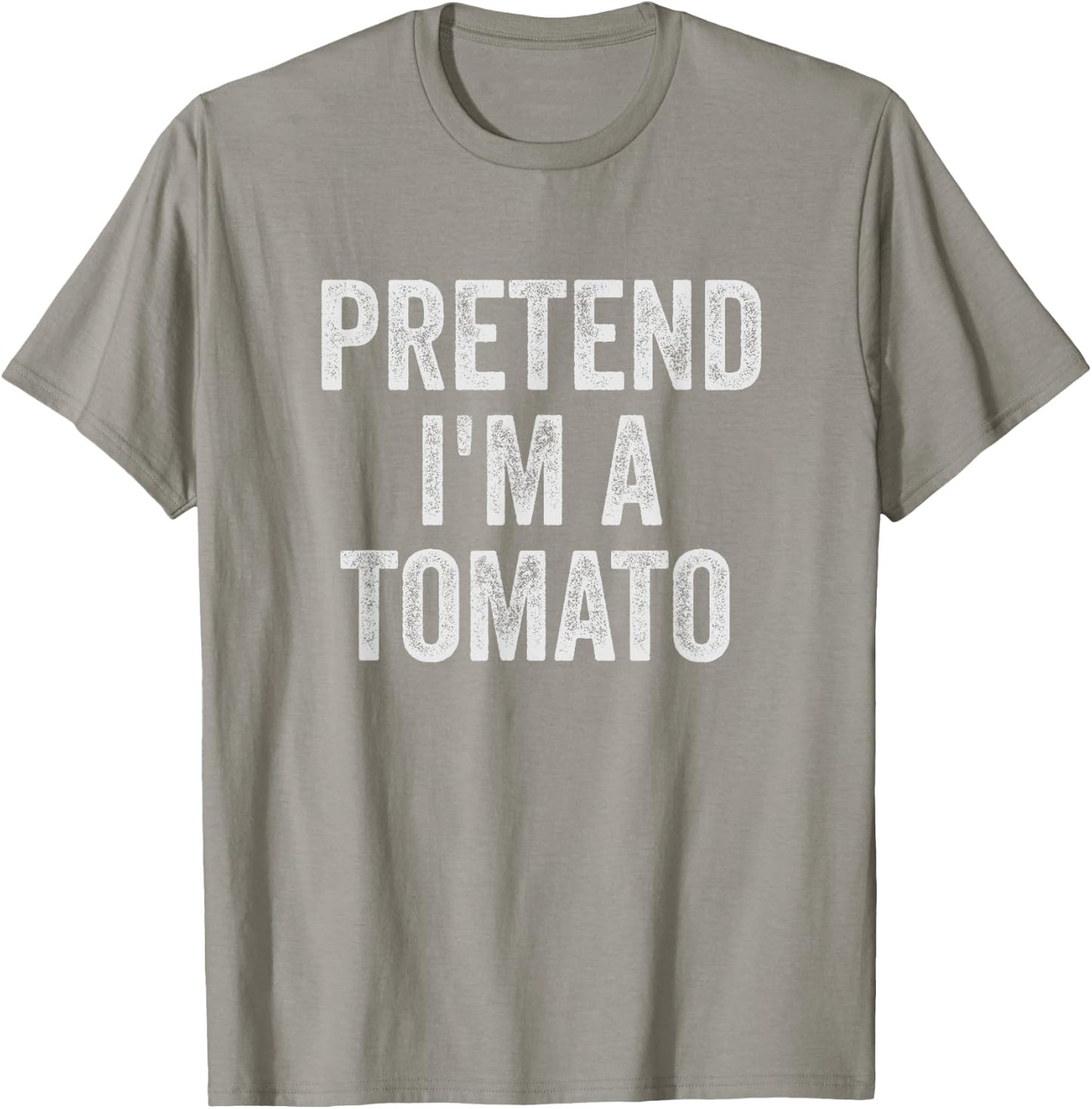 Lazy Halloween Costume Shirt Gift Pretend I'm A Tomato T-Shirt - T-Shirt | Sand