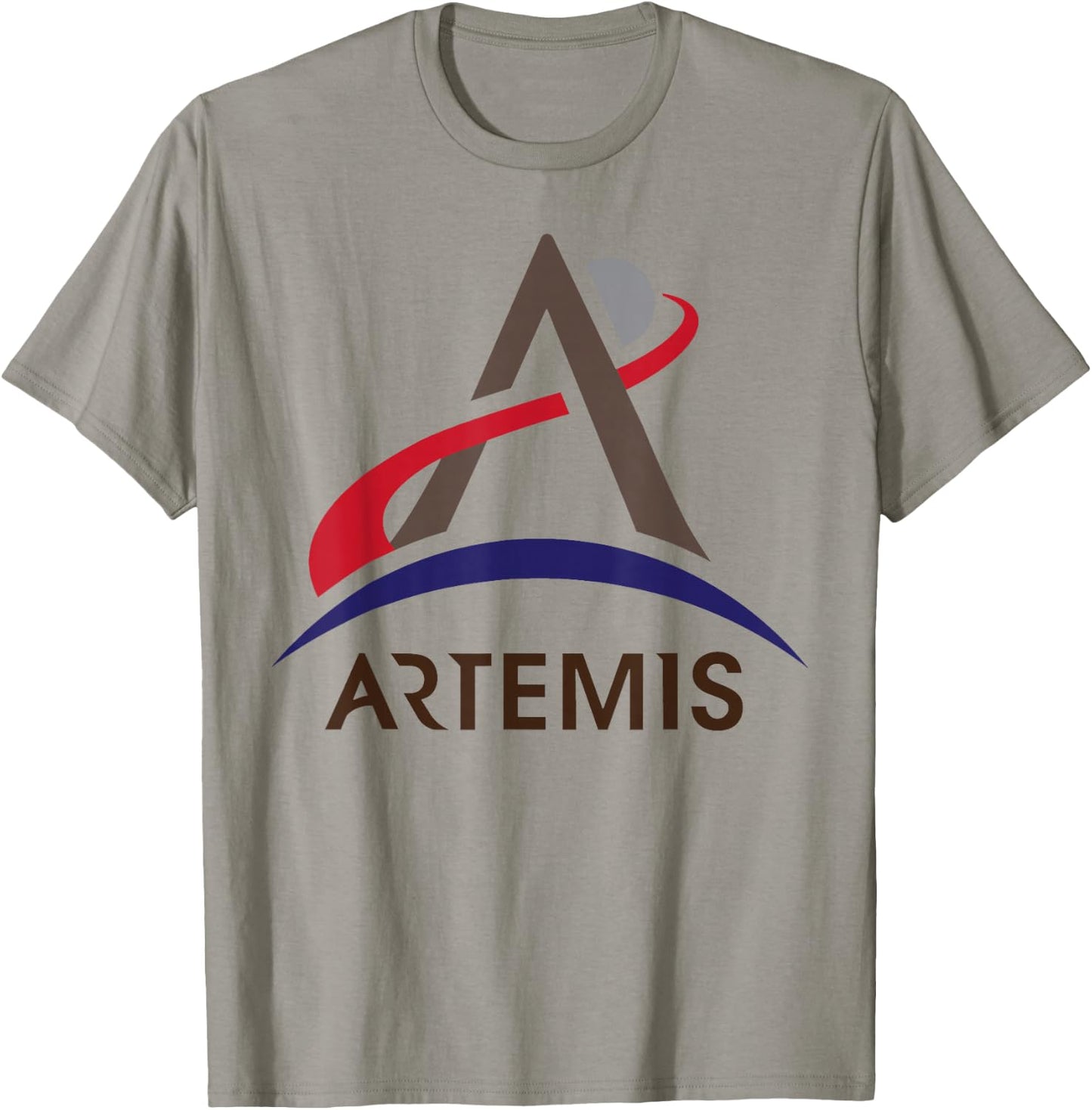 Project Artemis NASA Program Logo - Return to the Moon T-Shirt - T-Shirt | Sand