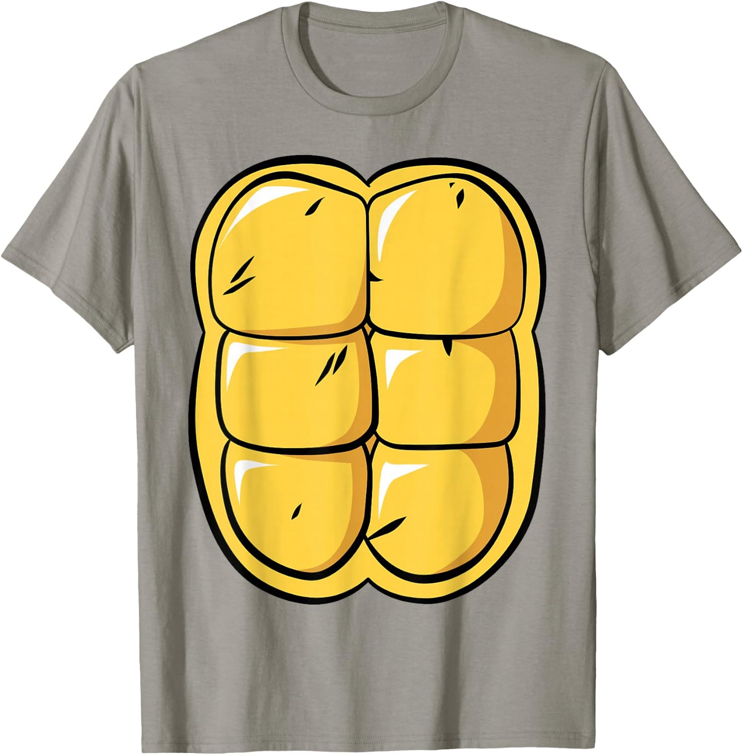 Cool Turtle Belly & Back - Kids Costume - Cute Halloween T-Shirt - T-Shirt | Sand
