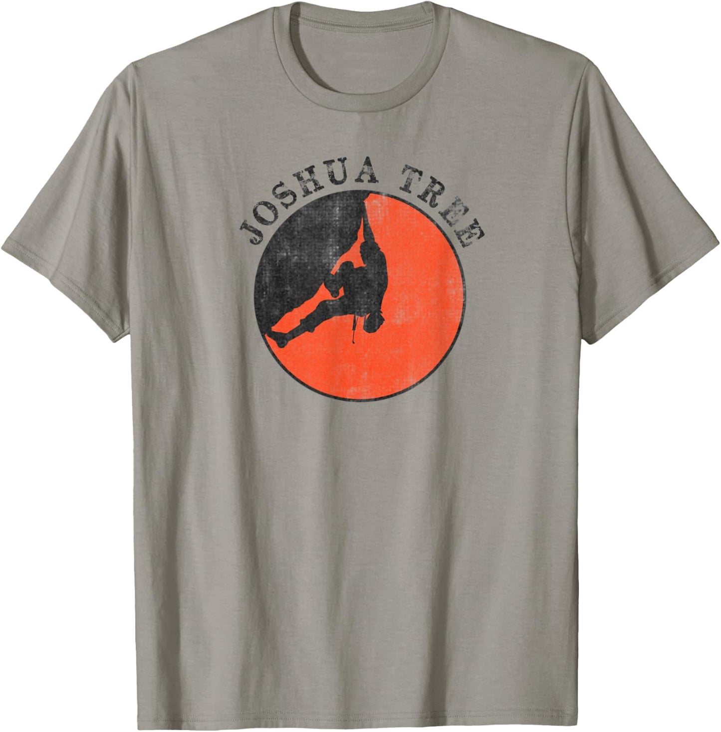JOSHUA TREE Distressed Bouldering Rock Climbing T-Shirt - T-Shirt | Sand