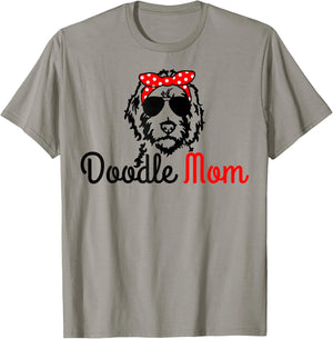 Doodle Mom Goldendoodle Labradoodle Dog Small T-Shirt - T-Shirt | Sand