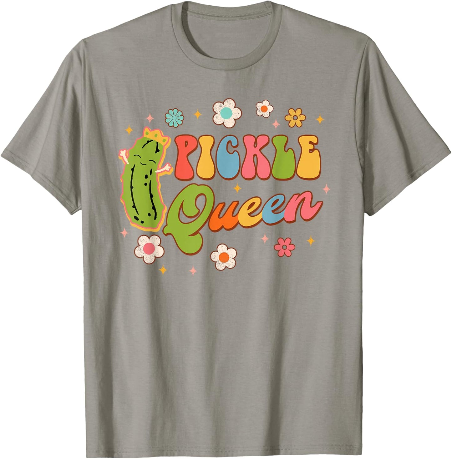 Pickle Queen Bridal Shower Bride To Be Bachelorette Matching T-Shirt - T-Shirt | Sand