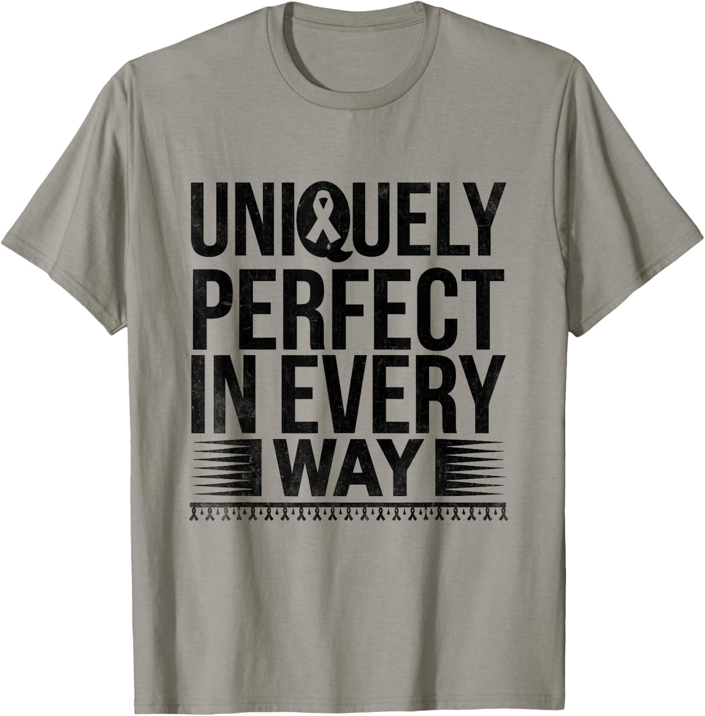 Uniquely Perfect In Every Way Down Syndrome Awareness Month T-Shirt - T-Shirt | Sand